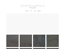 Tablet Screenshot of jonathan-simpson.com